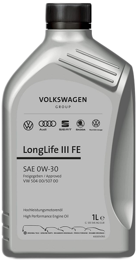 OLIO ORIGINALE VW 0W30 LONGLIFE III 504.00 507.00 1 LT